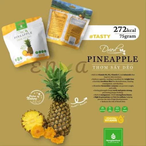 combo 6 trái cây sấy - enva - 2