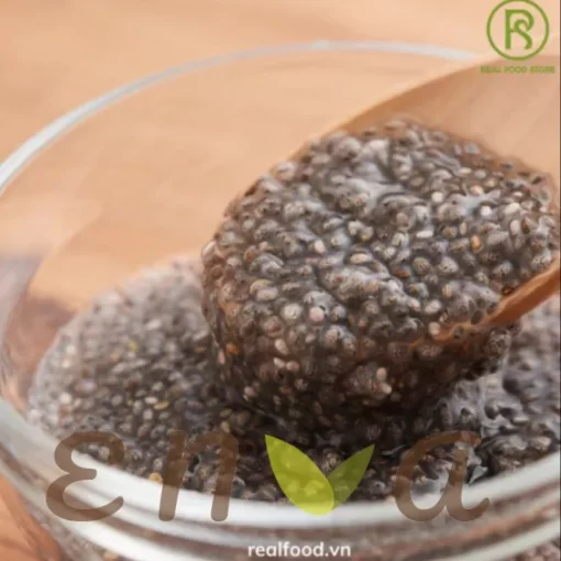 hạt chia hữu cơ 1kg - real food- enva 4