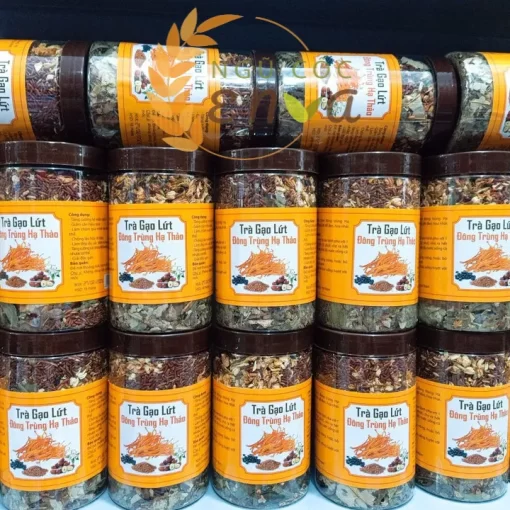 trà gạo lứt đông trùng hạ thảo - bb foods - enva -4
