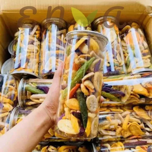 TRÁI CÂY SẤY THẬP CẨM 300G -Enva 2