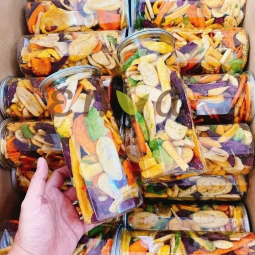 TRÁI CÂY SẤY THẬP CẨM 300G -Enva 3