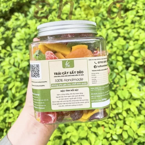 trái cây sấy dẻo - 300gr -enva - 1